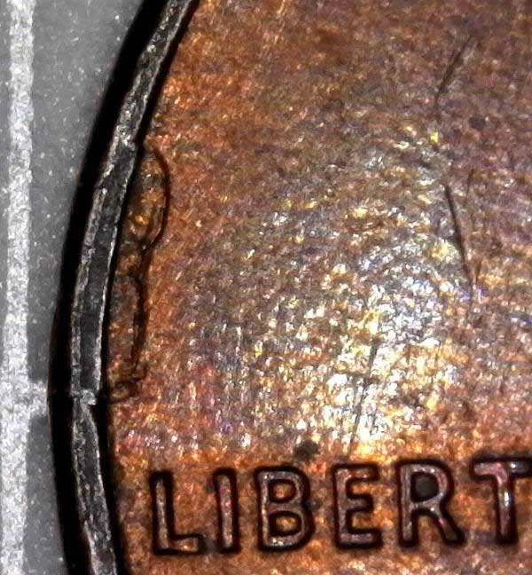 1983-P-Lincoln-Cent-With-Retained-Cud!-From-Circ-Bankroll-My-First-One!